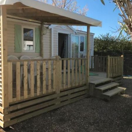 Mobile Home Tout Confort Climatise 4 A 6 Personnes Camping Les Salins De La Gardiole Ancien Camping De L'Europe A Vic La Gardiole Esterno foto
