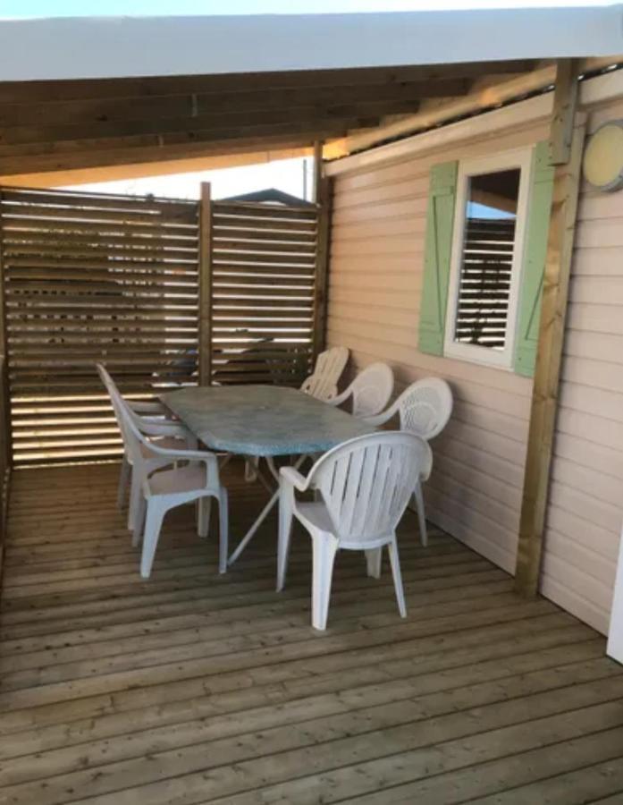 Mobile Home Tout Confort Climatise 4 A 6 Personnes Camping Les Salins De La Gardiole Ancien Camping De L'Europe A Vic La Gardiole Esterno foto